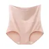 Calzones de Algodón Puro Extendido de Cintura Alta para Mujer, Moldeadores de Vientre, Levanta Glúteos, Cubre Caderas, Cómodos, Transpirables, Moldeadores Corporales, Antibacterianos, Alta Elasticidad, No Estirables