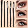 Set de 5 Brochas de Maquillaje Cuchilla Delineador Angular Brocha de Detalle Set de Brochas para Sombras Soporta Transfronterizo