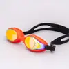 Gafas de natación personalizadas para niños, marco pequeño, impermeables, antivaho, alta definición, para niños y niñas, set profesional de gafas y gorro de natación