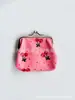 Bolsa para Monedas de 3 Pulgadas Estampado de Frutas Fresa Cereza Brillo Cierre de Pinza Bolsa Cierre de Bolsa DIY Bolsa Pequeña Mayoreo
