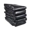 Bolsas de basura negras de fábrica, boca plana, grandes, gruesas, propiedad sanitaria, hotel, catering, bolsas de plástico portátiles, al por mayor