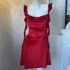 Yiduo Muxue Puro Deseo Otoño e Invierno Terciopelo Sexy Bata de Noche para Mujer Corte Ajustado Espalda Bonita Sin Tirantes Almohadilla en el Pecho Ropa de Dormir Ropa de Casa 3100