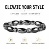 Moda Europeia e Americana Pulseira Elástica Pulseira de Pedra da Vesícula Negra para Homens e Mulheres Pedra de Energia Joia de Pedra da Vesícula Negra Presente Pulseira Maçã