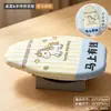Mini tabla de planchar para el hogar, pequeña almohadilla para plancha eléctrica, tabla de planchar colgante, tabla de planchar de escritorio, tabla de planchar plegable de mano para uso en escritorio