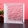 Tijolo de vidro super branco tijolo de cristal quadrado transparente parede divisória de banheiro tijolo de cristal de rede tijolo colorido parede de vidro