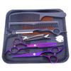 Conjunto Profissional de Tesouras de Cabeleireiro para Cabeleireiros, Tesoura Desbastadora para Barbeiros e Tesoura Desbastadora para Franjas