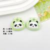 Novo Desenho Animado Comida Brinquedo Panda Acessórios de Resina DIY Feito à Mão Creme Gel Acessórios para Presilha de Cabelo Capa de Celular Fivela de Sapato Material