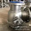Válvula de Esfera Manual de Flange Q44F-16P DN80 Aço Inoxidável Válvula de Esfera Três Vias em Forma de L
