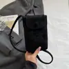 Transfronteiriça 2025 Nova Moda Versátil Bolsa para Celular Transversal Feminina Simples Bolsa de Ombro Feminina Mini Bolsa para Celular