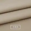 Tejido de sarga blanco engrosado Cortavientos Ropa de trabajo Ropa Informal Tejido de color liso Hecho a mano