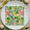 20 Peças de Guardanapos Florais Sortidos | 20 Estilos Cada 6,5 Pol, Lindo Deslumbrante Papel Decorativo de Flor para Coquetel para Decoupage, Adequado para Todas as Estações
