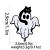 Broche de combinación de traje de fantasma de terror de Halloween creativo de dibujos animados europeos y americanos, insignia de pintura de metal, accesorios de ropa