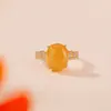 Brinco de Espiga de Trigo com Folha e Incrustação de Diamante em Prata Esterlina S925 Yuebao Jewelry, Bestseller de Joias de Prata de Luxo Leve Estilo Chinês