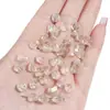 Cuentas Ovaladas Facetadas de Vidrio 7X8Mm Cuentas Sueltas DIY Pulseras Hechas a Mano Cadena para Teléfono Móvil Material para Joyería Accesorios