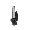 Motosserra Elétrica de Jardim Recarregável 6 polegadas Marcenaria Lenhador Anti-respingo Motosserra Elétrica de Alta Potência Portátil Manual Bateria de Lítio