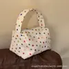 Bolsa de Maquiagem Versátil de Poá Colorido Nova de Grande Capacidade Portátil de Mão para Mulheres