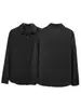 Andrei Nueva Camisa de Hombre para Amazon Estilo Coreano Negocios Casual Delgado Camisa Negra Versátil Top Moderno