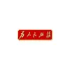 Insígnias da série vermelha com tema patriótico, Pequenos presentes para o Dia Nacional, Presentes para estudantes, Broche da série de texto "Eu amo a China"