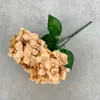 Flor de Hortensia Artificial con 5 Ramas y Pétalos Grandes, Flor de Seda para Boda y Decoración del Hogar, Adorno de Arreglo de Flores Falsas, Disponible en Múltiples Colores