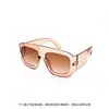 Gafas de sol cuadradas de montura grande cuidadosamente seleccionadas, nuevas y elegantes gafas de moda para salidas diarias, fiestas y protección solar al aire libre