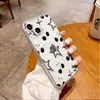 Funda de Teléfono Trendy Estrella Cereza Transfronteriza para iPhone 17, Alto Valor Estético para Chicas, Funda Suave Transparente para Apple 16