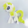 Nuevo Dibujo Animado Cara Brillante Pony Diy Hecho a Mano Accesorios para Pasador de Pelo Infantil Funda para Teléfono Móvil Pegatina para Taza de Agua Accesorios de Resina