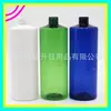 Botella con tapa Qianqiu 500ml botella de champú botella de desinfectante de manos botella cosmética 500ML tapa de presión botella de hombro plano