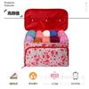 Bolsa Grande de Hilo Transfronteriza Versión Mejorada Bolsa de Ganchillo para Guardar Hilo Bolsa Organizadora Portátil para Agujas de Tejer Bolsa para Guardar Hilo