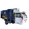 Camión de Basura Eléctrico, Autocargable, Autodescargable, Cuatro Ruedas Montado en Cubeta, Camión de Recolección de Basura Sanitaria para Carreteras, Camión de Transporte de Basura para la Comunidad