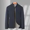 Jaquetas de Primavera 2025 Estilo Novo para Homens de Meia-Idade, Roupas de Exterior Casuais para Homens de 40-50 Anos, Jaquetas Estilo Pai, Atacado
