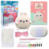 Kit de Materiales para Muñeca de Ganchillo Conejito Redondo Muñeca Hecha a Mano Decoración Interior DIY Transfronterizo de Amazon