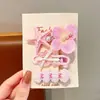 Grampo de cabelo infantil para meninas grampo de celebridade da internet princesa tiara de menina fofa clipe BB clipe para franja de cabelo quebrado clipe pequeno de bebê