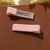2026 Nuevo Estilo Pinzas para el Cabello de Hilo Tejido de Colores Dulces para Niñas Clip Lateral de Hilo Tejido Accesorios para el Cabello de Niña Dulce
