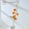 Ramas de flores artificiales de lirio del valle terminadas para decoración del hogar, adornos de flores falsas, accesorios para fotos, regalo del Día del Maestro para maestros