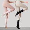 Calcetines de Yoga de Otoño para Mujer, Calcetines Antideslizantes para Pilates, Calcetines Deportivos para Pantorrilla, Calcetines de Fitness, Calcetines Especiales de Longitud Media al por Mayor