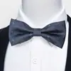 Estoque Pronto do Fabricante Gravata Borboleta Jacquard Formal Masculina para Negócios, Casamento, Festa, Gravata Borboleta Floral de Poliéster em Forma de Seta