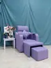Arte de Uñas, Baño de Pies, Masaje de Pies, Cuidado de Pies, Sillón Sofá Reclinable, Sillón Sofá Fijo para Arte de Uñas, Sofá Spa para Pies, Lavado de Pies, Sillón para Extensiones de Pestañas