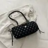 Versión coreana 2026 nueva bolsa sencilla para el día a día, bolso de hombro elegante y atractivo, bolso lindo para debajo del brazo estilo coreano, bolso estilo ins
