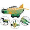 Roupa de Banho para Pet Ajustável Mais Vendida Transfronteiriça Primavera e Verão, Coleira Boia Segurança Colete Salva-Vidas para Cachorro