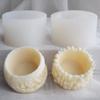 Molde de Resina DIY para Maceta de Flores, Maceta para Suculentas, Yeso Cemento, Adornos para Macetas, Molde de Silicona para Vela de Aromaterapia