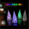 Árbol de Navidad de Cristal Acrílico Árbol de Navidad Luminoso Luz Nocturna Colorida Regalo de Navidad Puesto de Bar Juguete Al Por Mayor