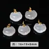 Jingdian Jewelry Fonte de Sal Carmesim Ágata Pequena Gota Coleção Fábrica Personalizada Cabeça de Coelho Fivela de Segurança Anel de Corrida Pixiu Acessórios