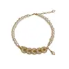 Nuevo brazalete de perlas con moneda de cinco emperadores dorada estilo chino, con un diseño refinado, elegante y moderno que complementa cualquier atuendo, ofreciendo un look único y de alta gama