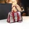 Bolso Pequeño con Patrón de Cocodrilo, Nuevo Modelo 2026, Bolso de Piel Genuina de Alta Calidad y Elegante para Mujer, Bolso de Hombro/Cruzado/de Mano Exquisito para Mujer