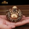 Adornos de Buda Maitreya al por mayor, decoración para coche, hogar y oficina, estatua de Buda Ruyi Laugh, regalo artesanal.