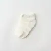 Meias Invisíveis de Algodão Ultra Finas de Malha para Bebê Recém-nascido, Meninos e Meninas, Verão, Listradas, Anti-mosquito 0-1
