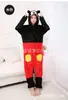 Otoño e Invierno Lindo Antena Bebé Tintín Dibujos Animados Siamés Pijama Algodón Terciopelo Engrosado Ropa de Casa para Pareja Hombres y Mujeres