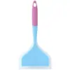 Espátula de Silicona para Hotcakes, Resistente a Altas Temperaturas, Espátula Específica para Sartenes Antiadherentes, No Dañará la Sartén, Raspador para Hornear, Espátula Doméstica de Cocina