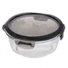 Recipiente Redondo de Vidro para Armazenamento de Alimentos 950ml