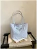 2026 Nuevo Estilo Coreano Lunares de Moda Casual Colgante Lindo Dibujo Animado Gran Capacidad para Viajar Bolso Tote de un Solo Hombro para Mujeres